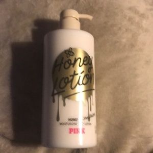 PINK Honey + Shea butter body lotion